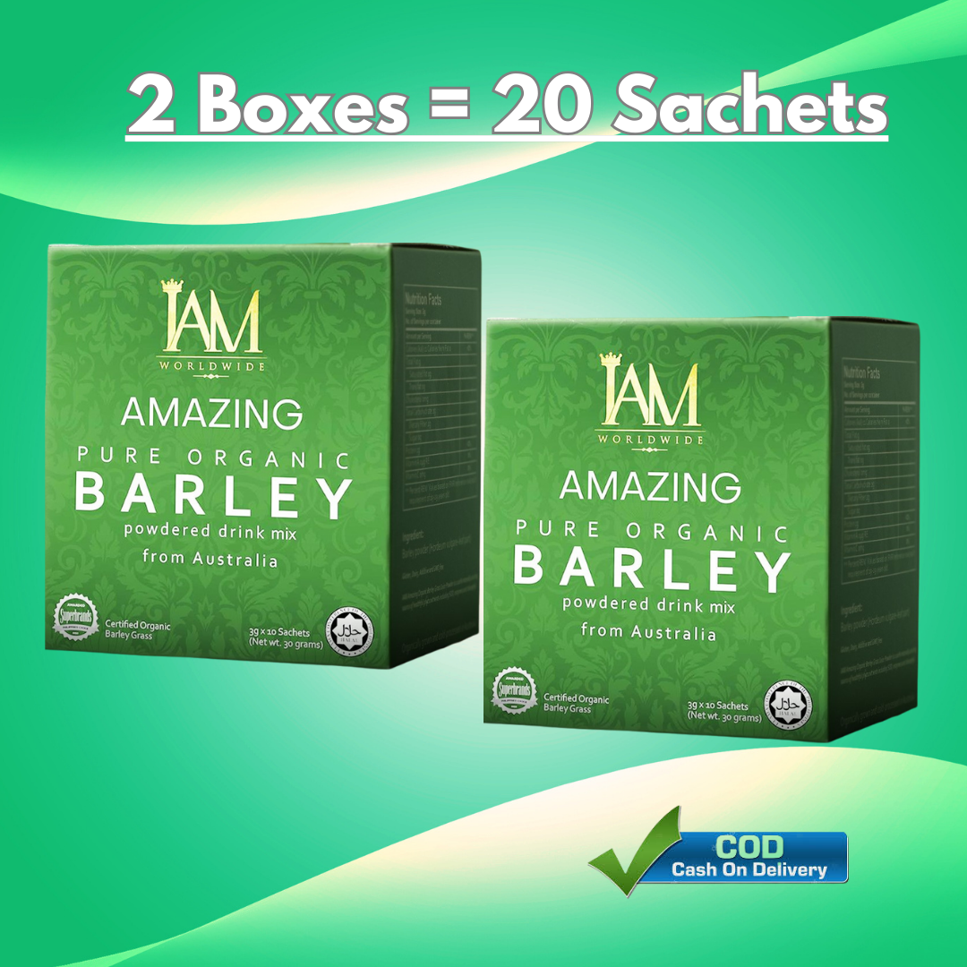 Amazing Pure Organic Barley 2 Boxes | Cash on Delivery