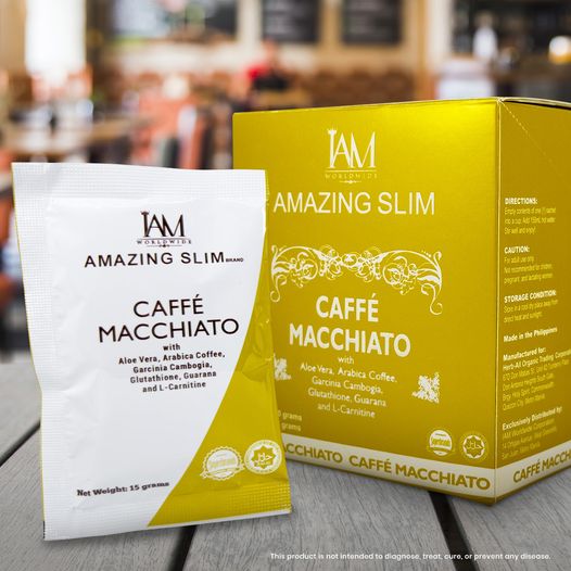 Amazing SLIM Caffe Macchiato | 1 Box | 10 Sachets | Cash On Delivery