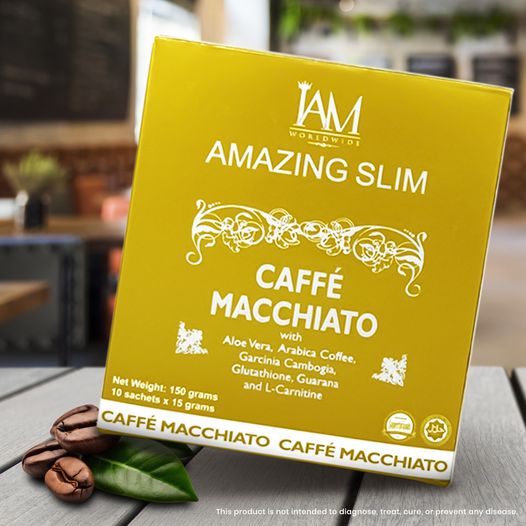 Amazing SLIM Caffe Macchiato | 1 Box | 10 Sachets | Cash On Delivery