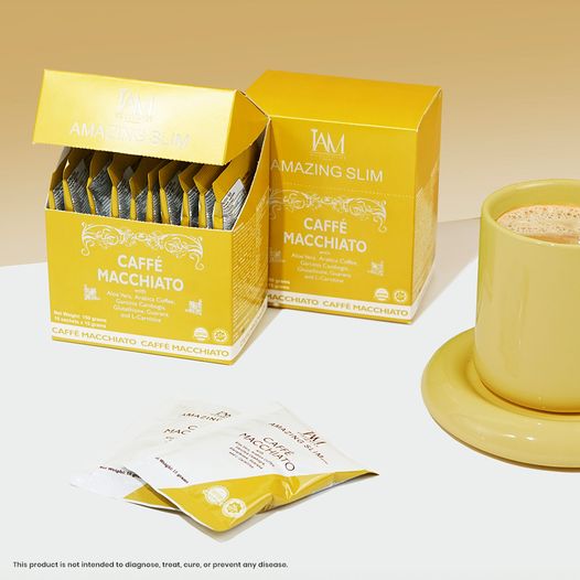 Amazing SLIM Caffe Macchiato | 1 Box | 10 Sachets | Cash On Delivery