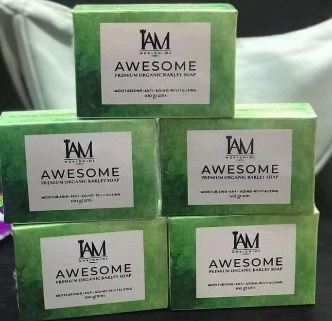 AWESOME Premium Organic Barley Soap