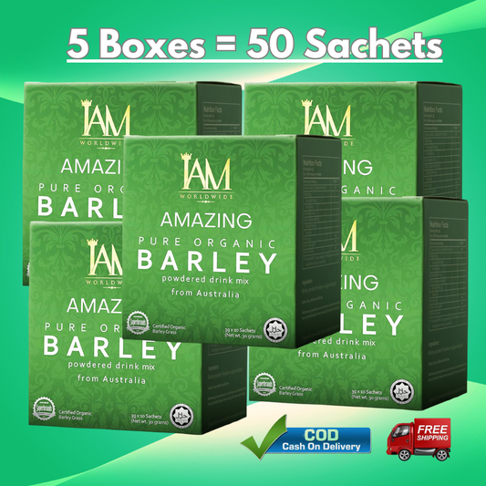 Amazing Pure Organic Barley 5 Boxes | Free Shipping | Cash on Delivery