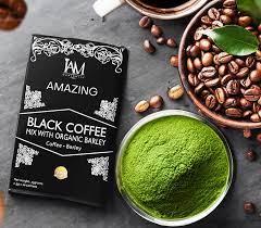 Amazing Black Coffee Mix with Organic Barley | 1 Box | 10 Sachets | COD