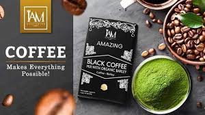 Amazing Black Coffee Mix with Organic Barley | 1 Box | 10 Sachets | COD